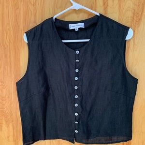 Anne Fontaine Linen Top